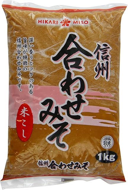 Shinshu Miso Awase - Hikari Miso Paste 1kg - DATED 03/04/13