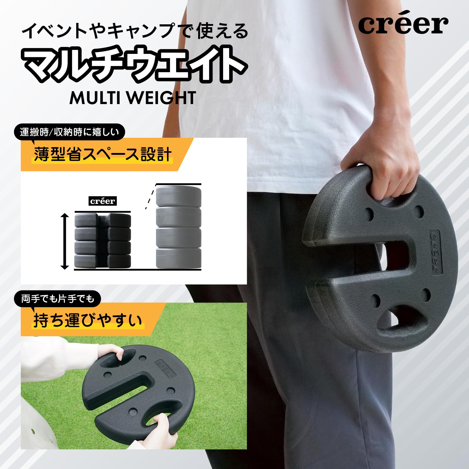 【新品】マルチウエイト テント タープテント用 重り 6kg 8個セット 楽天市場】【SPセール期間P10倍！9/11 1:59迄】テント 重り