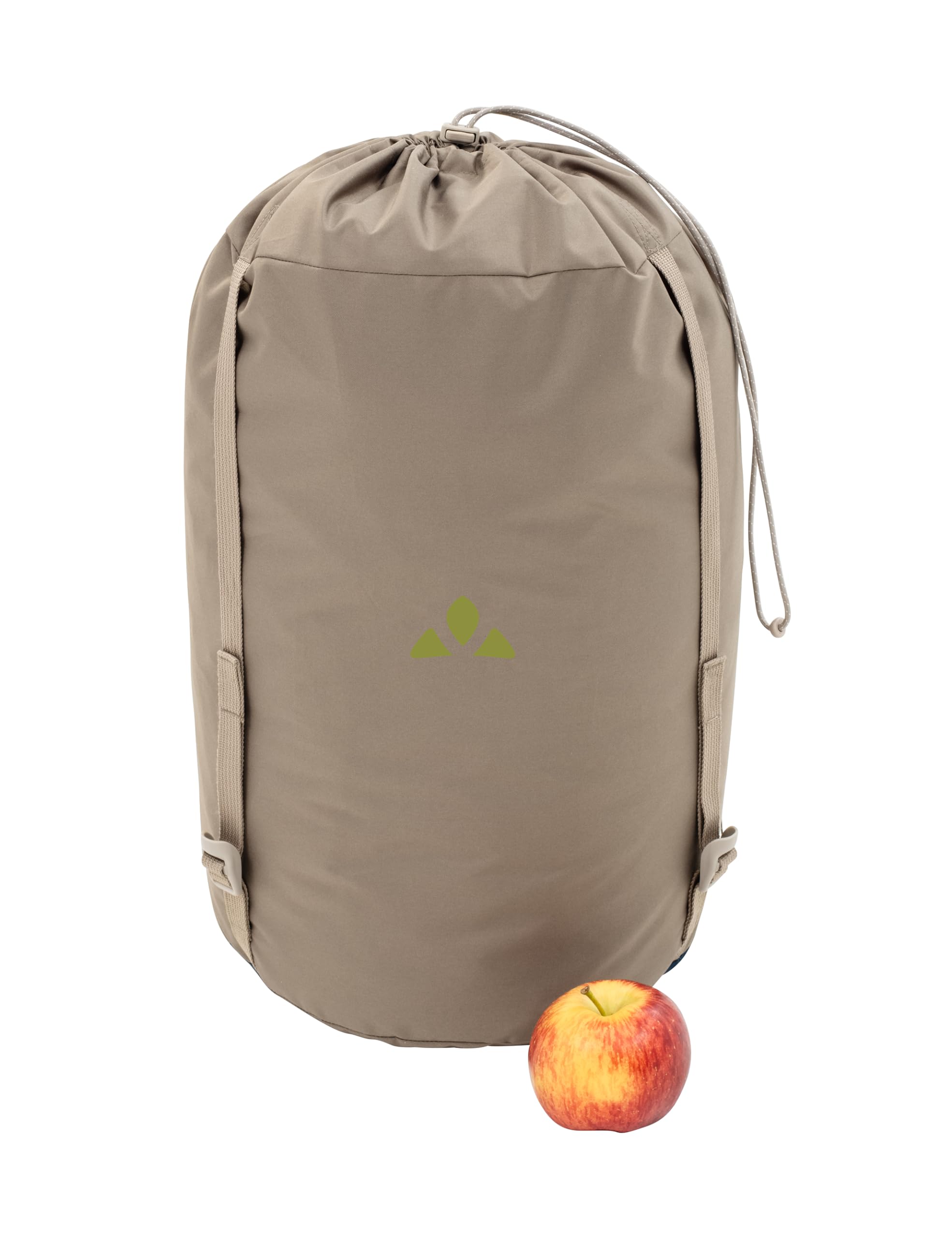 VAUDE Śpiwór mumia Sioux 800 II, zielony, oddychający śpiwór na 3 pory roku, 2°C – 8°C, kompaktowy śpiwór z włókien syntetycznych, 220 x 80 cm, zamek błyskawiczny po prawej stronie, do użytku wewnątrz