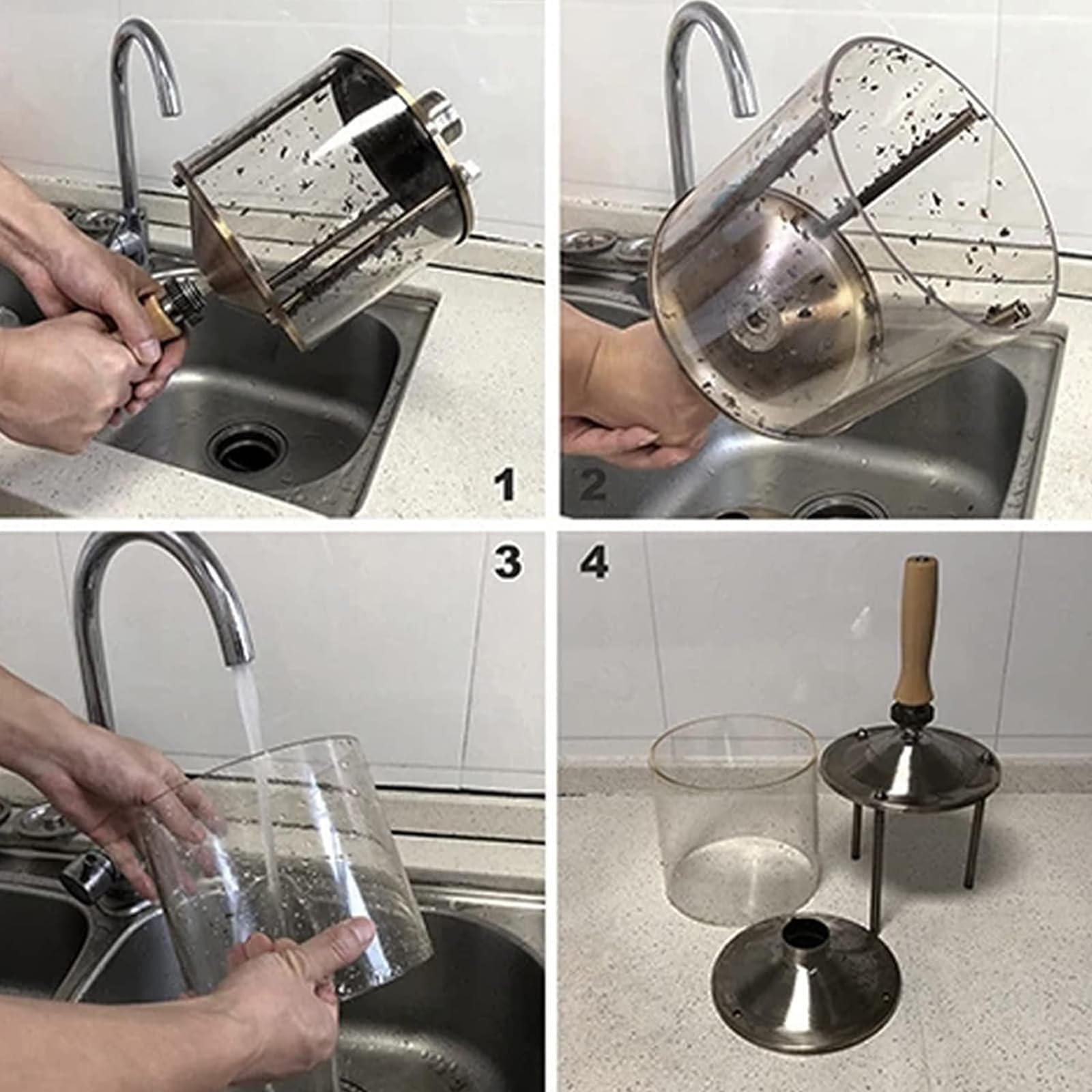 Tostatrice Caff&egrave; Elettrica CCGOT 1200W - Per Chicchi, Riso E Popcorn, Capacit&agrave; 1500g