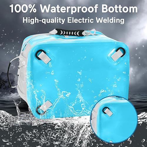 Miniatura 39 de Bolsa impermeable de PVC para cubierta de paddleboard, 40 latas Sup Deck Cooler Bag,Bolsa enfriadora para paddleboard,Bolsa térmica para lonchera