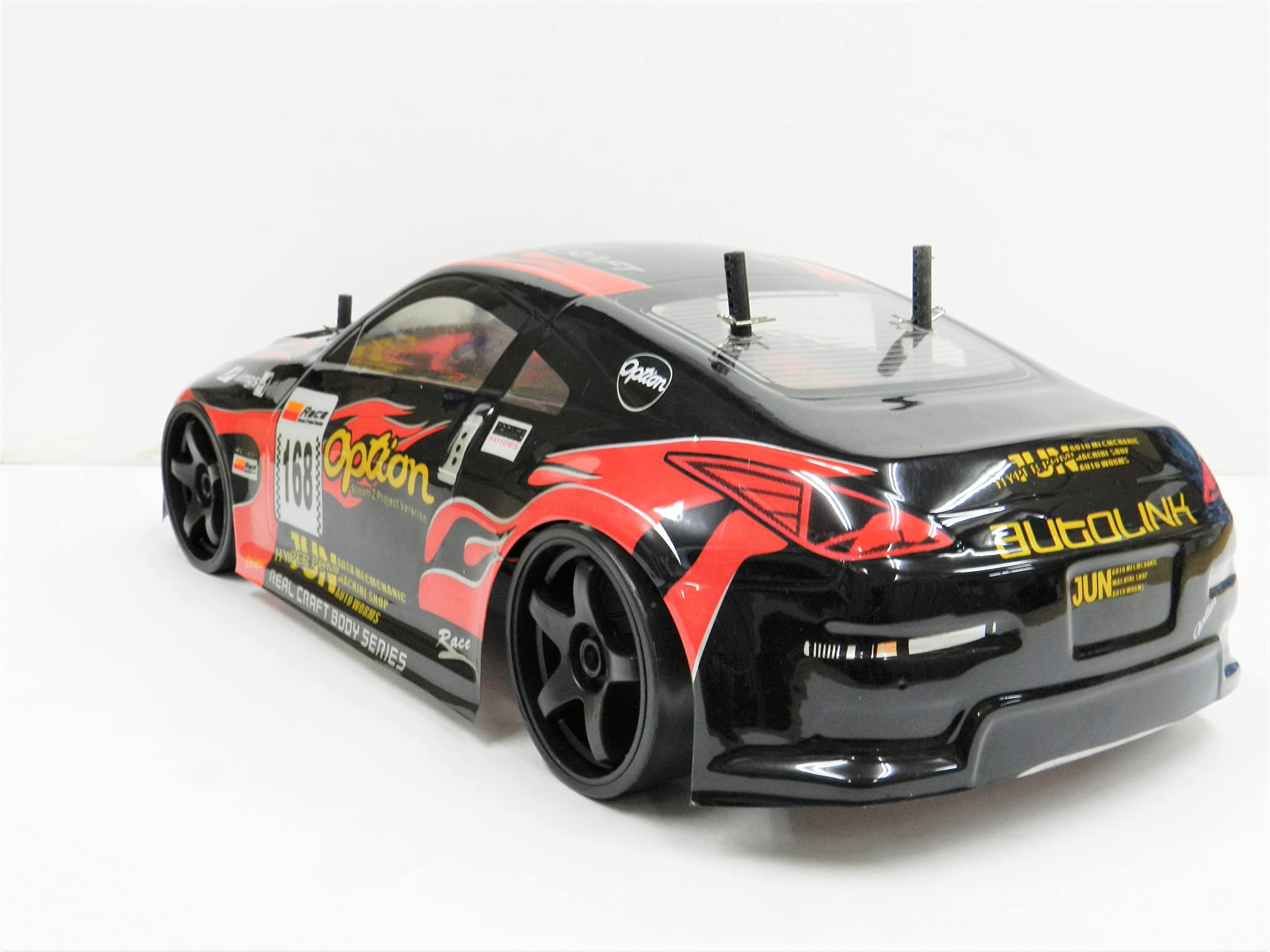 Amazon.co.jp: ターボ機能付き 2.4GHz 1/10 ドリフトラジコンカー