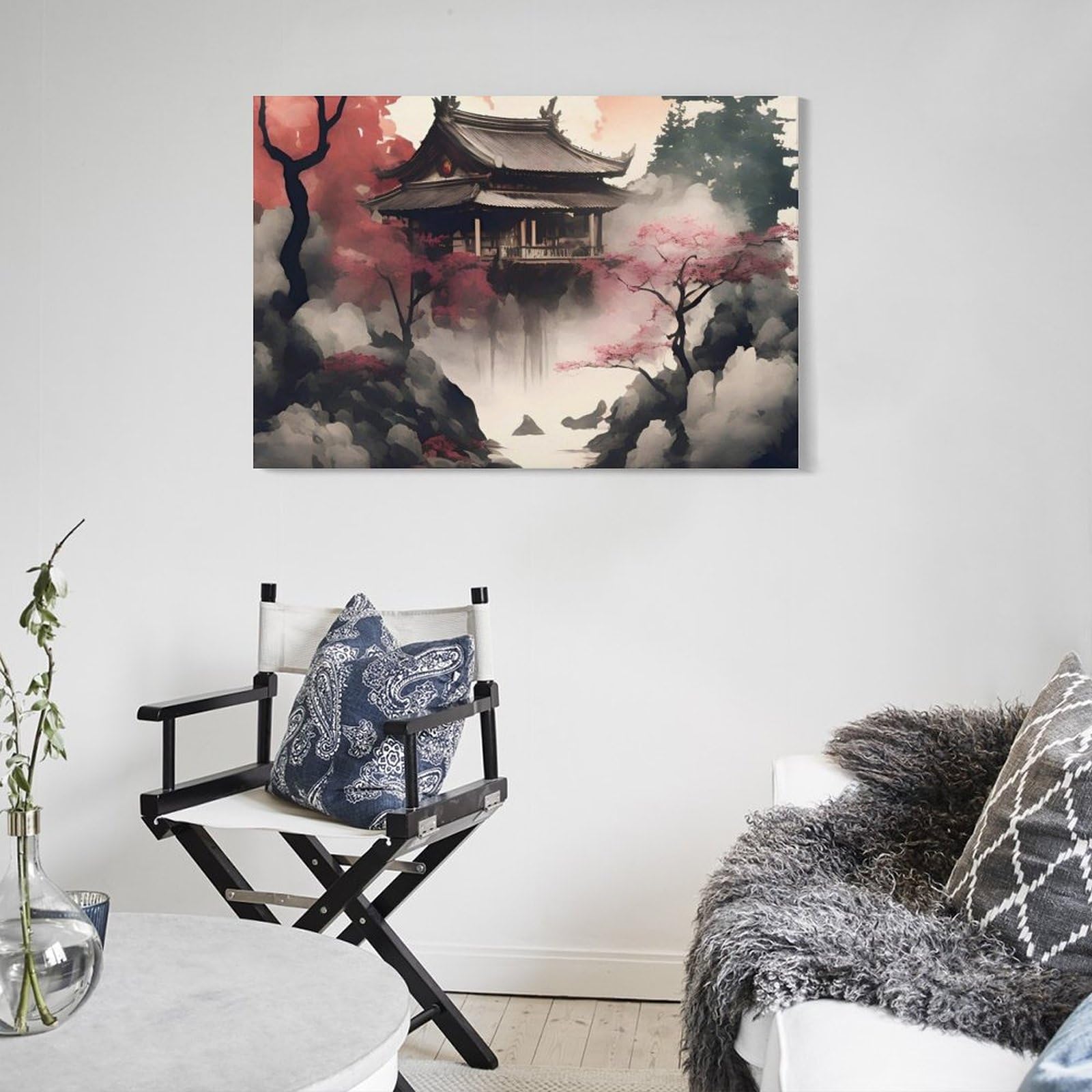 水墨画 風景画 壁掛け アート作品 【公式通販】