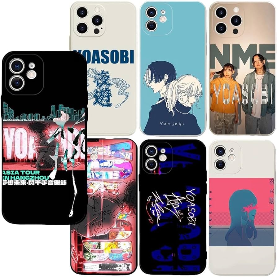 Amazon.co.jp: ヨアソビ YOASOBI スマホケース iPhoneケース 携帯電話