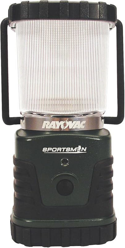 Rayovac Sportsman Linterna de camping LED 3D, 305 lúmenes altos, resistente al agua, funciona con batería, 70 horas de funcionamiento, linternas para acampar