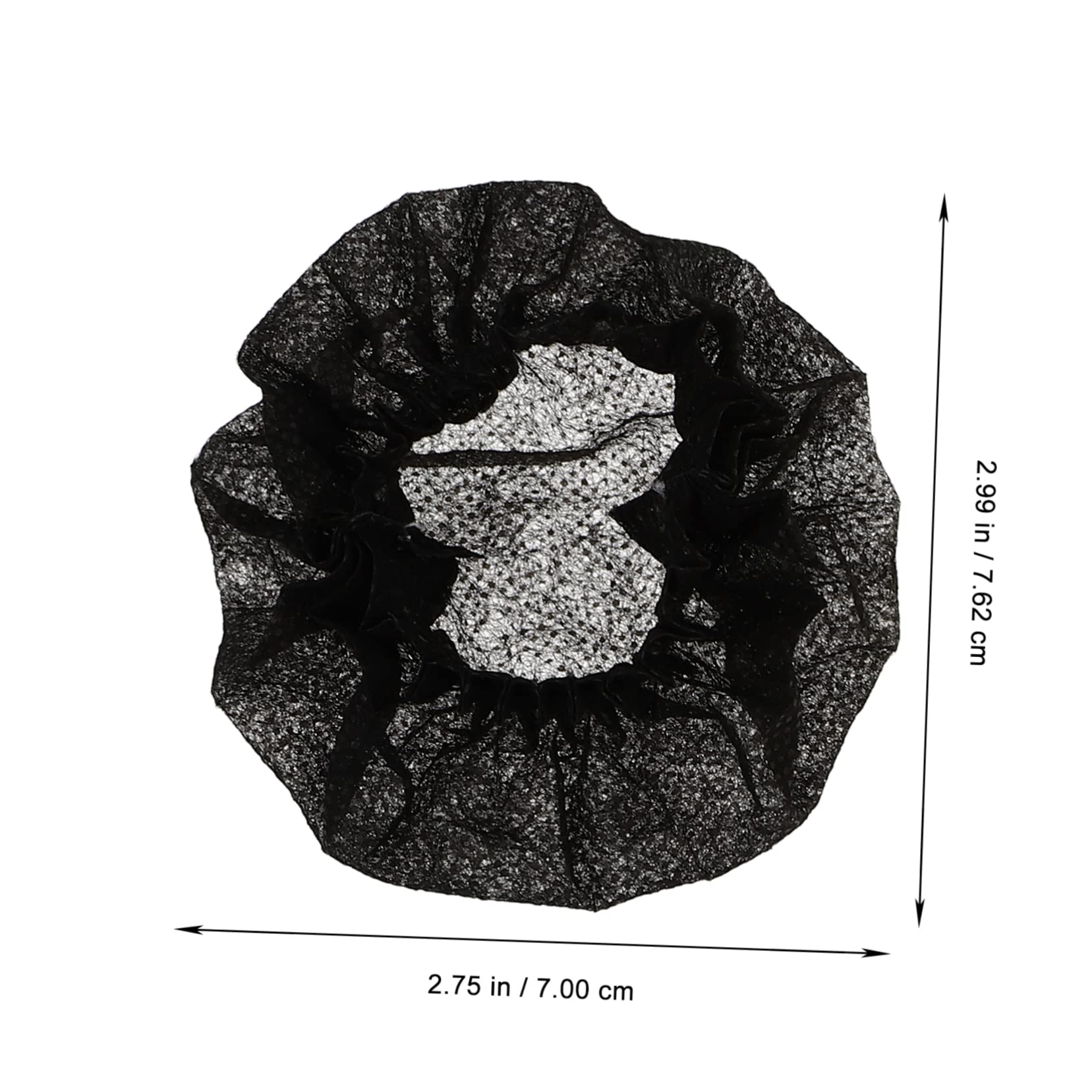 HANABASS 100Pcs Microphone Cover Windproof Protective Sleeve for Ktv Conference and Stage Use Splash Design Excellent Texture for Noise Reduction