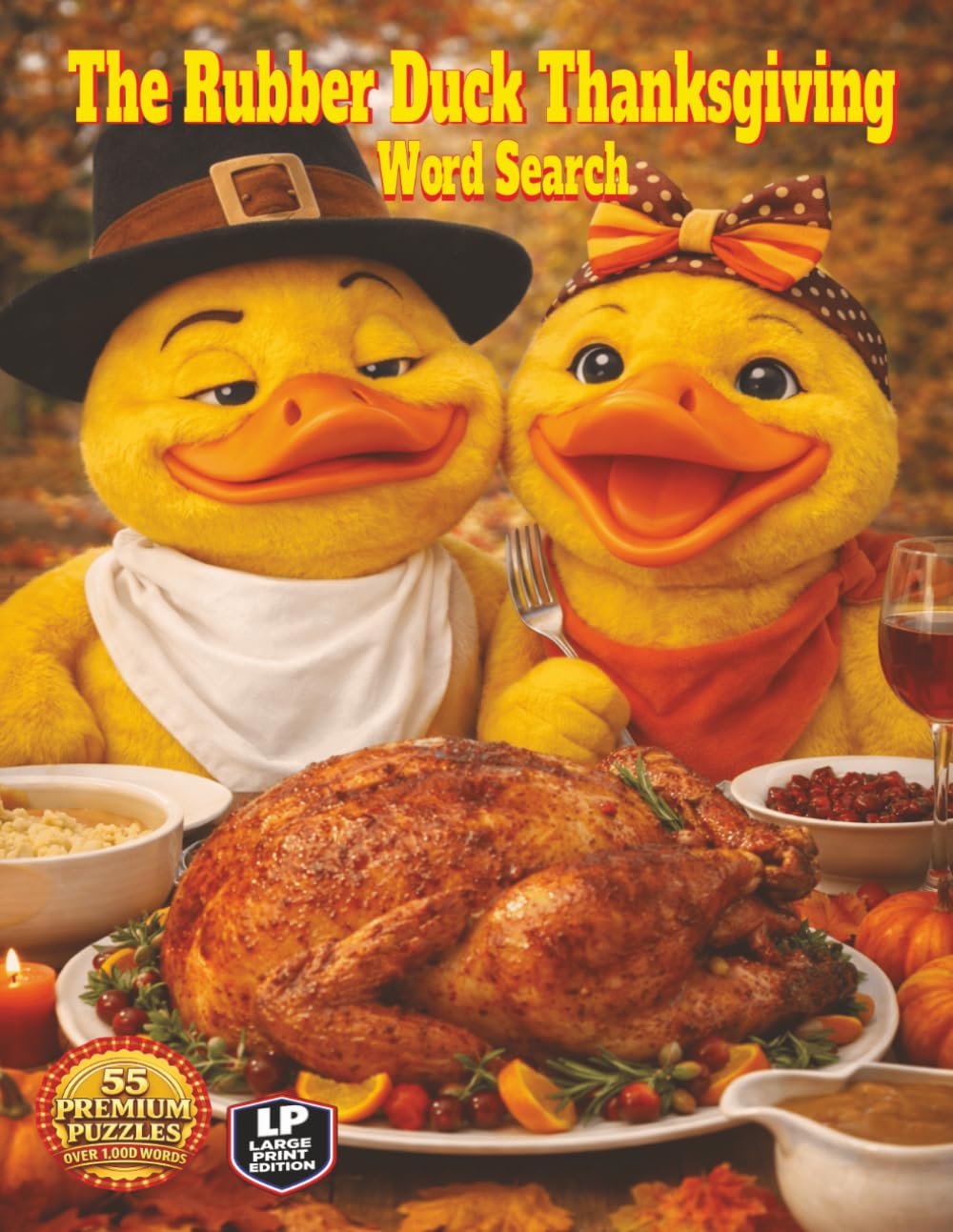 The Rubber Duck Thanksgiving Word Search: Experience the Magic of Thanksgiving Week from Cooking to Black Friday Deals in 55 Harvest Puzzles of Food, ... Rubber Duck Word Search Series: Holidays)