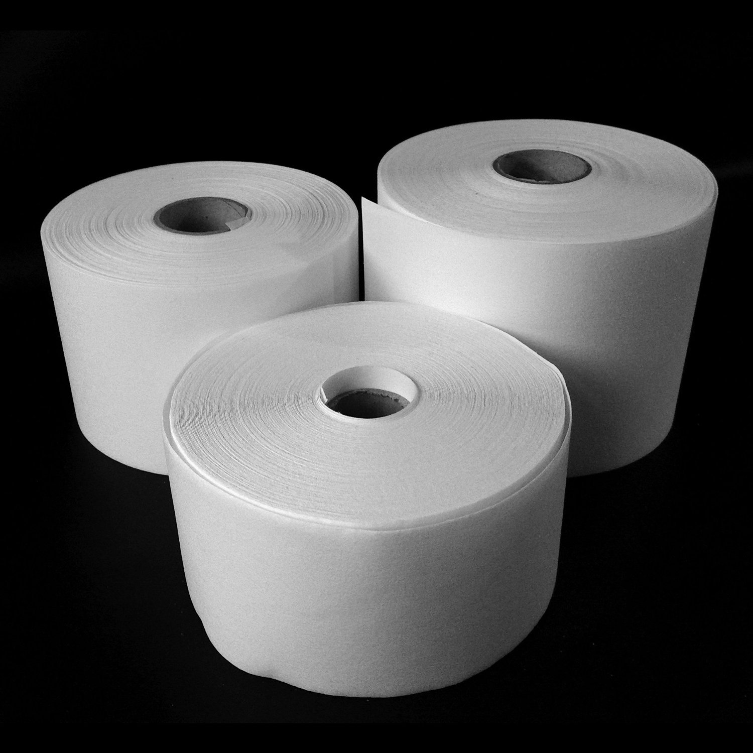 Discover Lifestyle & Fashion Fabrics 5" wide Iron-On (Double-Sided Fusible) Buckram Stiffener - per metre (10 Metres)
