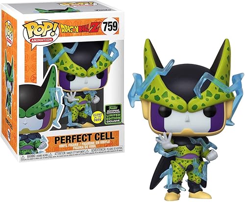 Funko Pop! Dragon Ball Z #759 - Celda perfecta que brilla en la oscuridad ECCC 2020 Exclusivo compartido