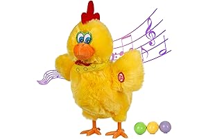 Amusing Dancing Singing Chicken Plush Toy, a Delightful Poultry Performer