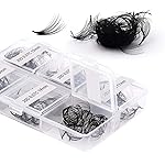 FADLASH Premade Fans Eyelash Extensions 300pcs 20D Premade Lash Fans C Curl Pre Made Fans Lash Extensions Volume Eyelash Extensions Premade Eyelash Fans Loose Fans (20D-0.07C-15-20mm)