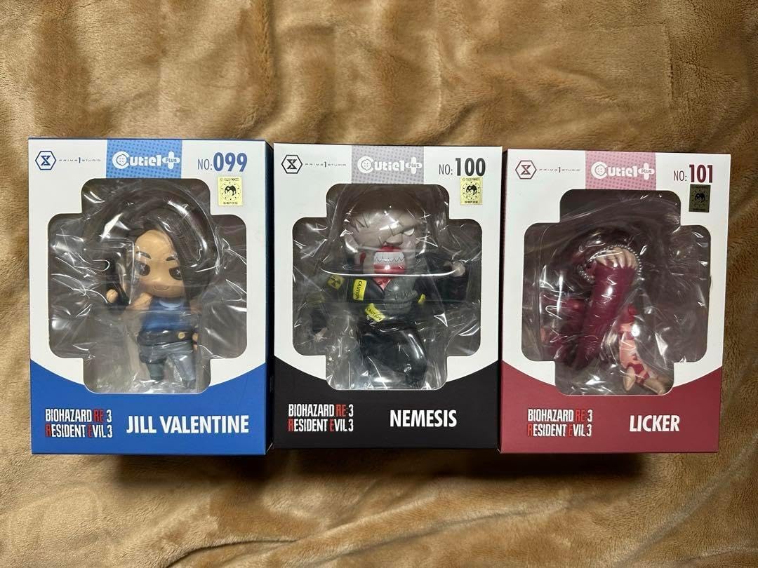 プライム1スタジオ　Cutie1＋　バイオハザードRE3シリーズ　3種セット プライム1スタジオ Cutie1＋ バイオハザードRE3シリーズ 3種セット