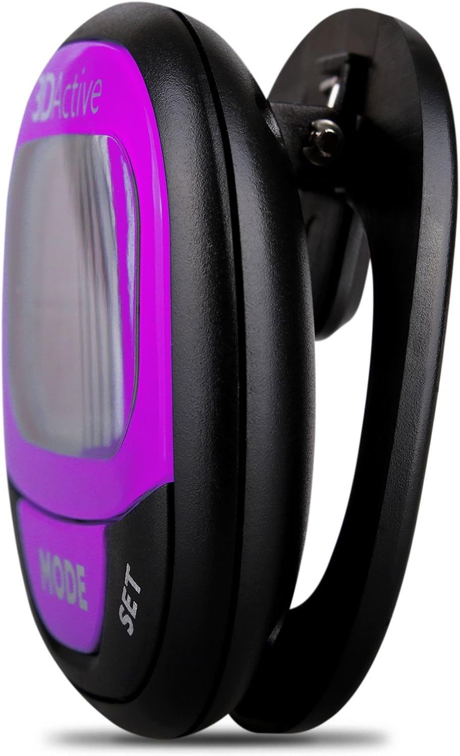 3DActive 3D Pedometer PDA-100| Best Pedometer for Walking with 30-Days Memory. Accurate Step Counter, Calorie Counter, Distance Miles/Km & Daily Target Monitor.