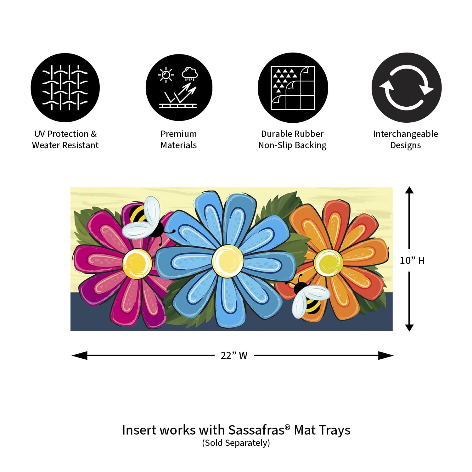 Amazon.com: Evergreen Flag Sassafras Switch Mat Inserts, Floral Amazon.com: Evergreen Flag Sassafras Switch Mat Inserts, Floral