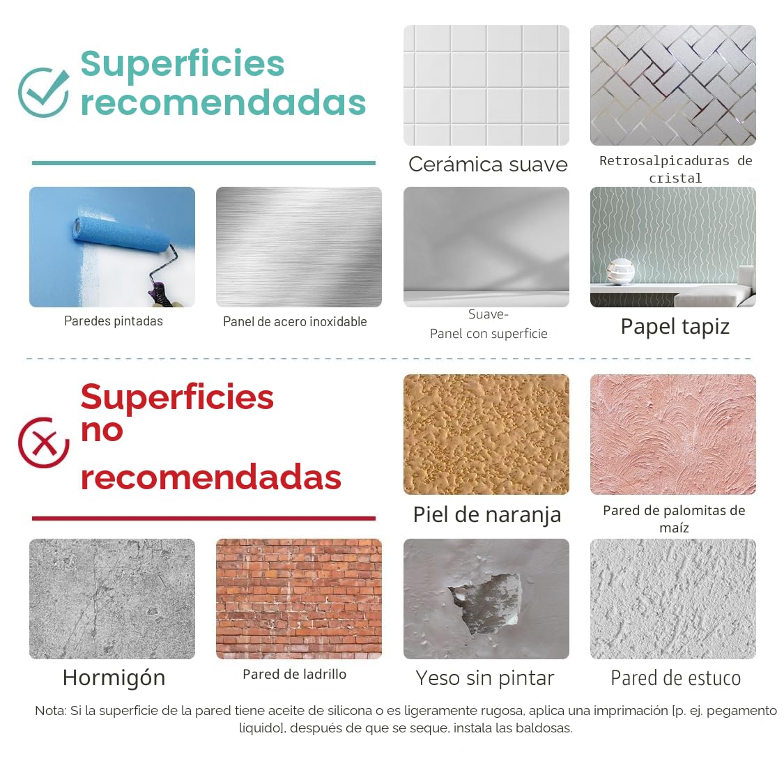 Commomy Gruesas Azulejos Adhesivos Cocina, 10 Piezas, Crema Vinilo Pared Cocina Baldosas Adhesivas 3D para Pared Baño Metro, Adhesivas Fuertes, Impermeables, 30,5 x 30,5 cm