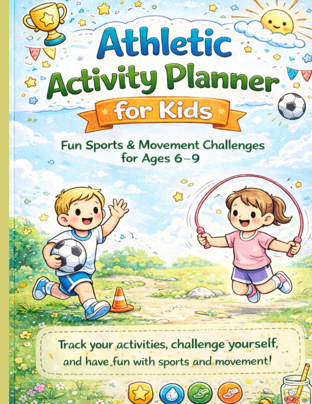 Athletic Activity Planner for Kids: Fun Sports & Movement Challenges for Ages 6–9