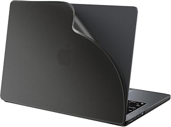 BlueSwan for MacBook Pro 16 inch Case, 2026-2021 M5 M4 M3 M2 M1 Pro/Max, Anti-Scratch Flexible Protective Laptop Cover with Grippy Matte Texture, Slim and Easy Installation, Frosted Black