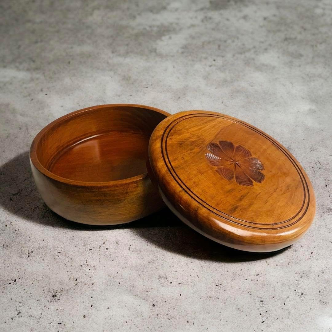 美品】羊山窯 手付き 菓子器 盛鉢 骨董品 フルーツ盛り皿 置物