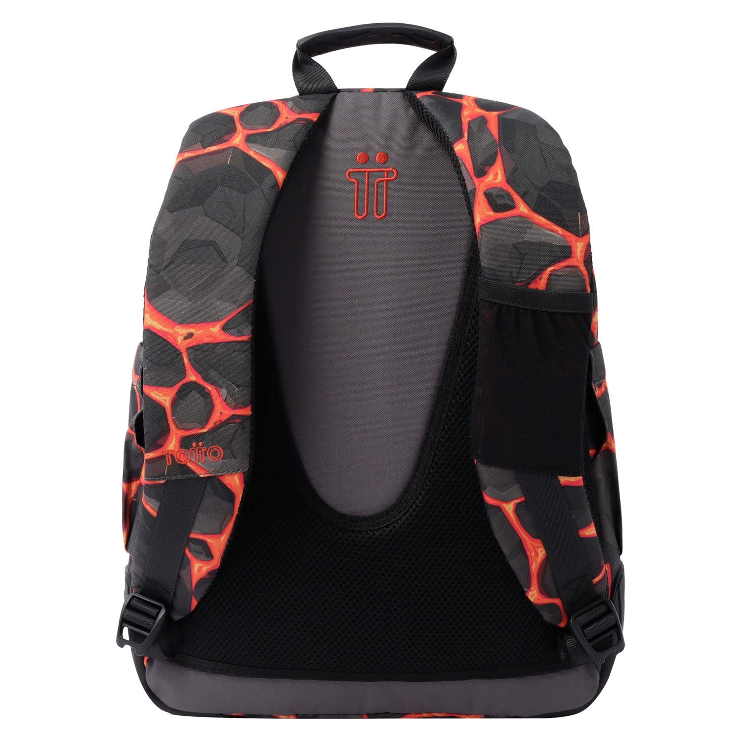 TOTTO Sac à Dos Scolaire imprimé Roches - Crayoles