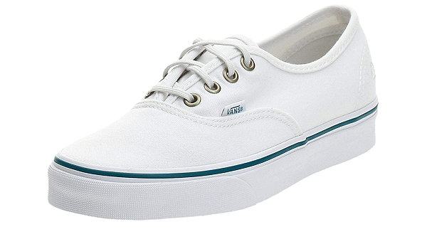 VANS Ua Authentic Women's Athletic \u0026 Outdoor Shoes, Off-White (White/Ocean Depth VK9), 4.5 UK (37 EU): Buy Online at Best Price in UAE - Amazon.ae