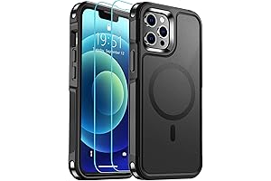 SUPFINE iPhone 12 Pro Max Case with Military Grade Protection and MagSafe Compatibility