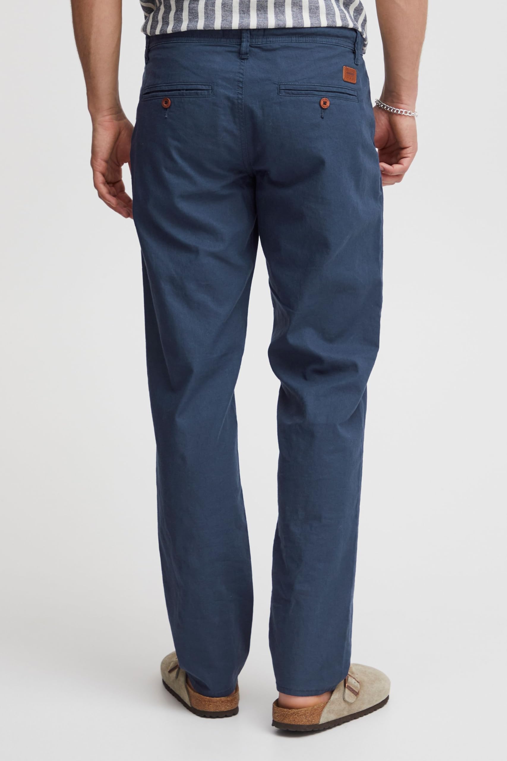 Blend BHLanias Herren Leinenhose Hose Stoffhose