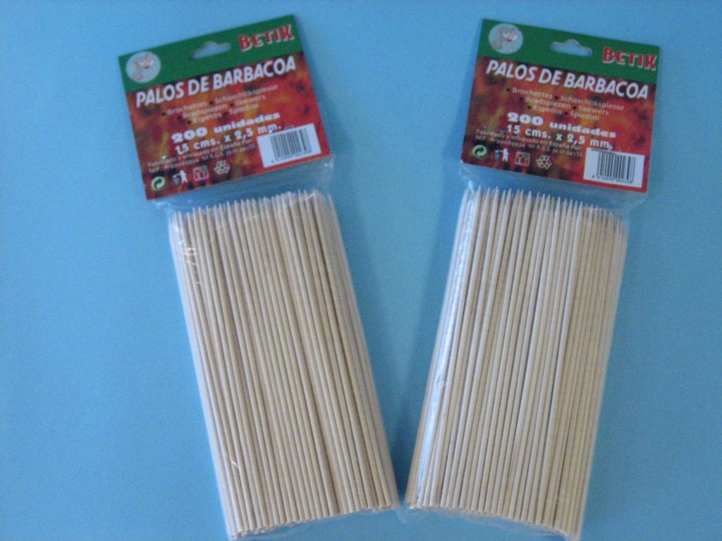 Betik Long Pincho Sticks 15cm (200 units)