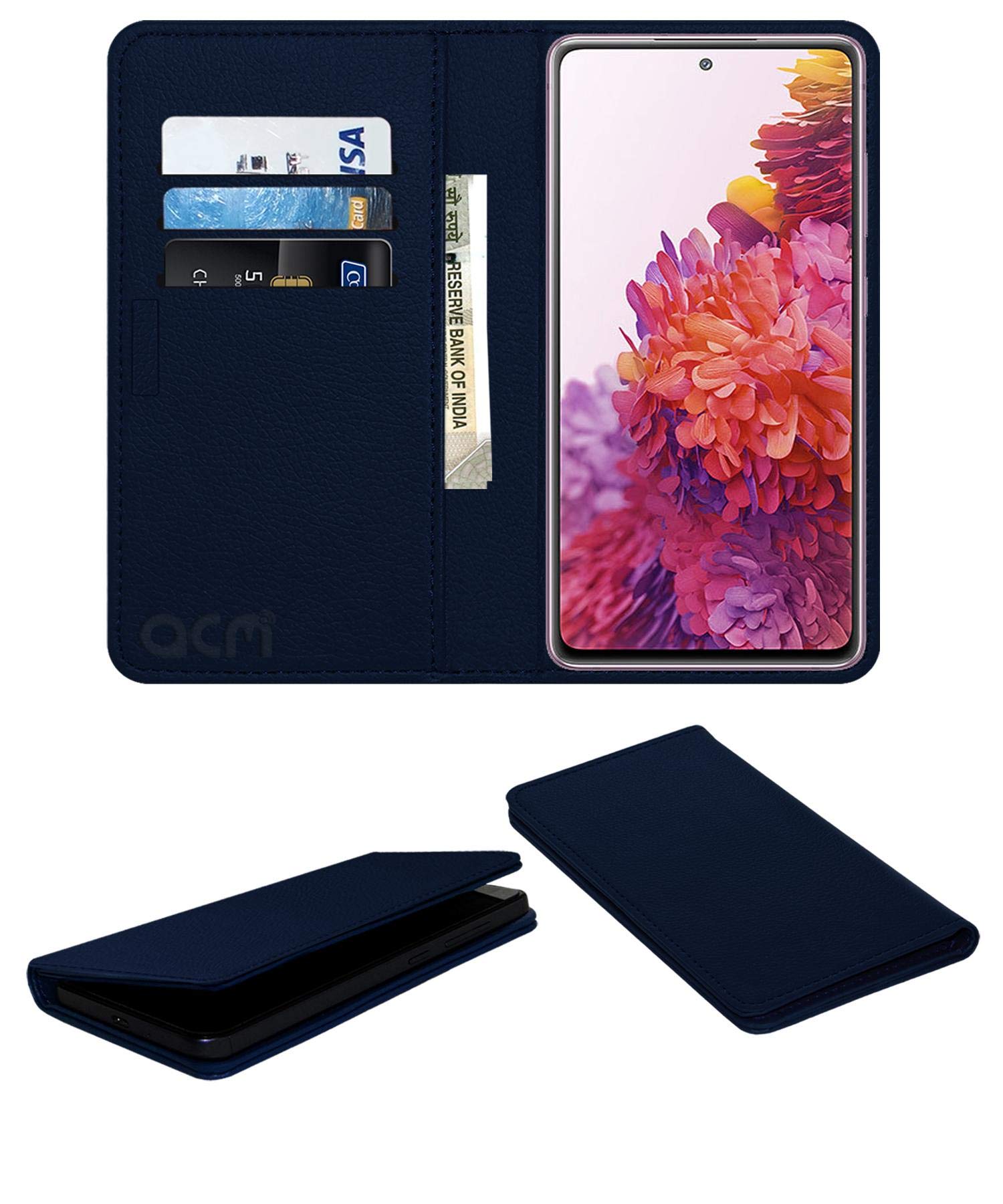 ACM Rich Leather Flip Wallet Front & Back Case Compatible with Samsung Galaxy S20 Fe 5G Mobile Flap Magnetic Cover Pink (B08KT5MCFM) Amazon Price History, Amazon Price Tracker