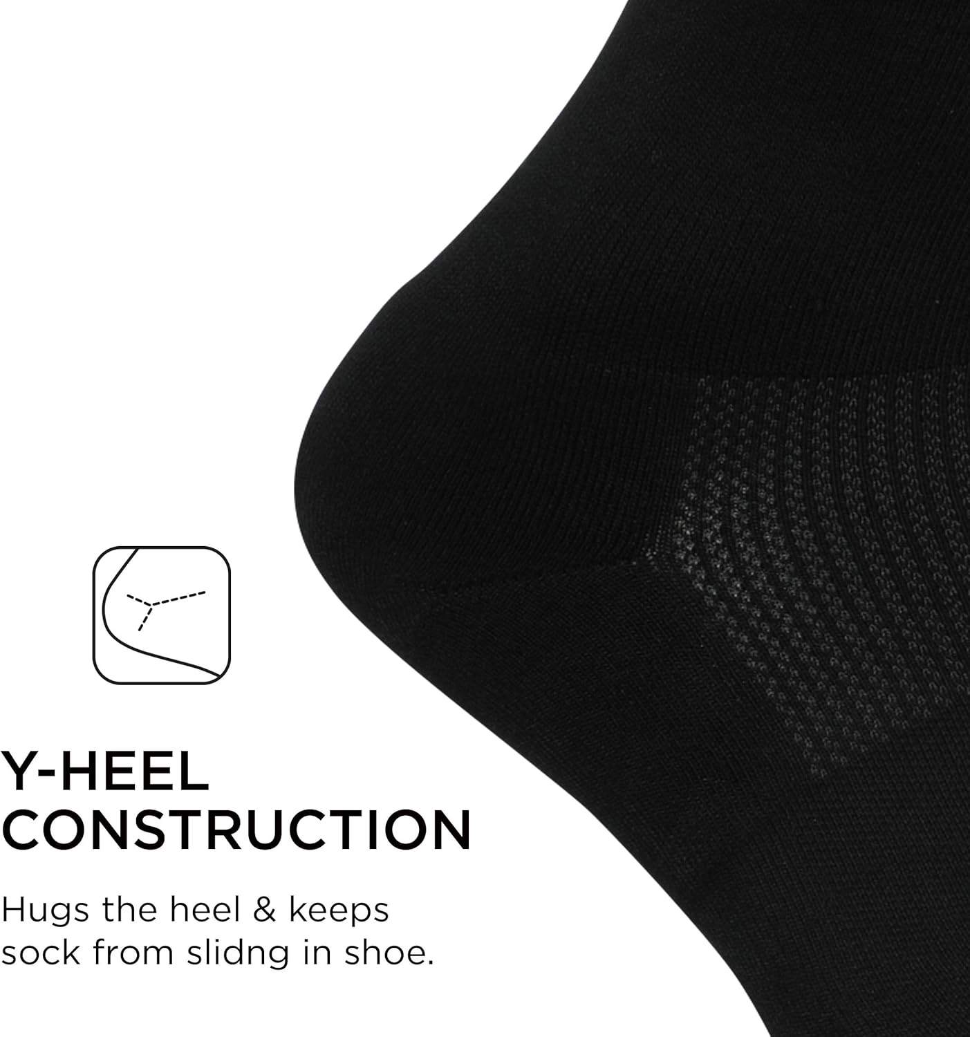 Feetures High Performance Max Cushion Classic Crew Sock for Women & Men - Moisture-Wicking Athletic Socks - Image 4