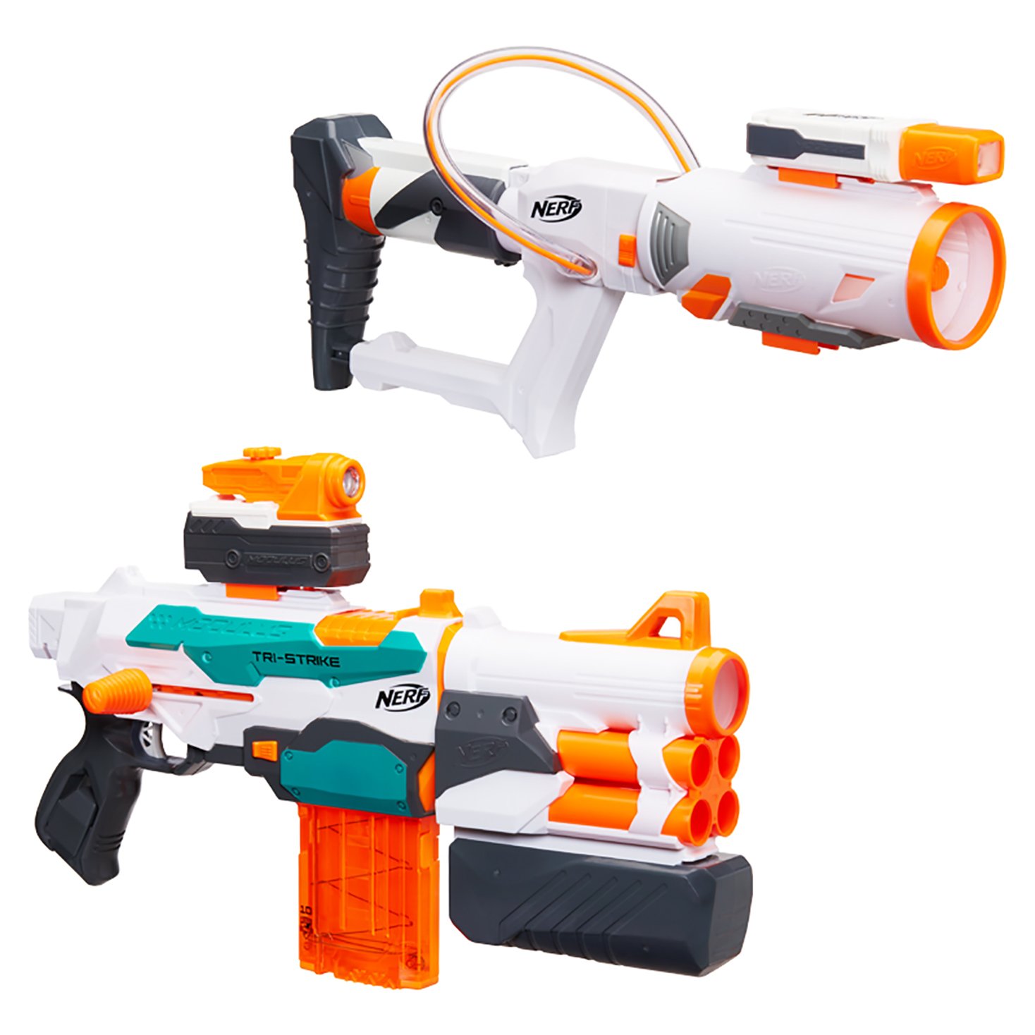 Lançador NERF Modulus TRI-STRIKE Hasbro B7684 11735 : Amazon.com