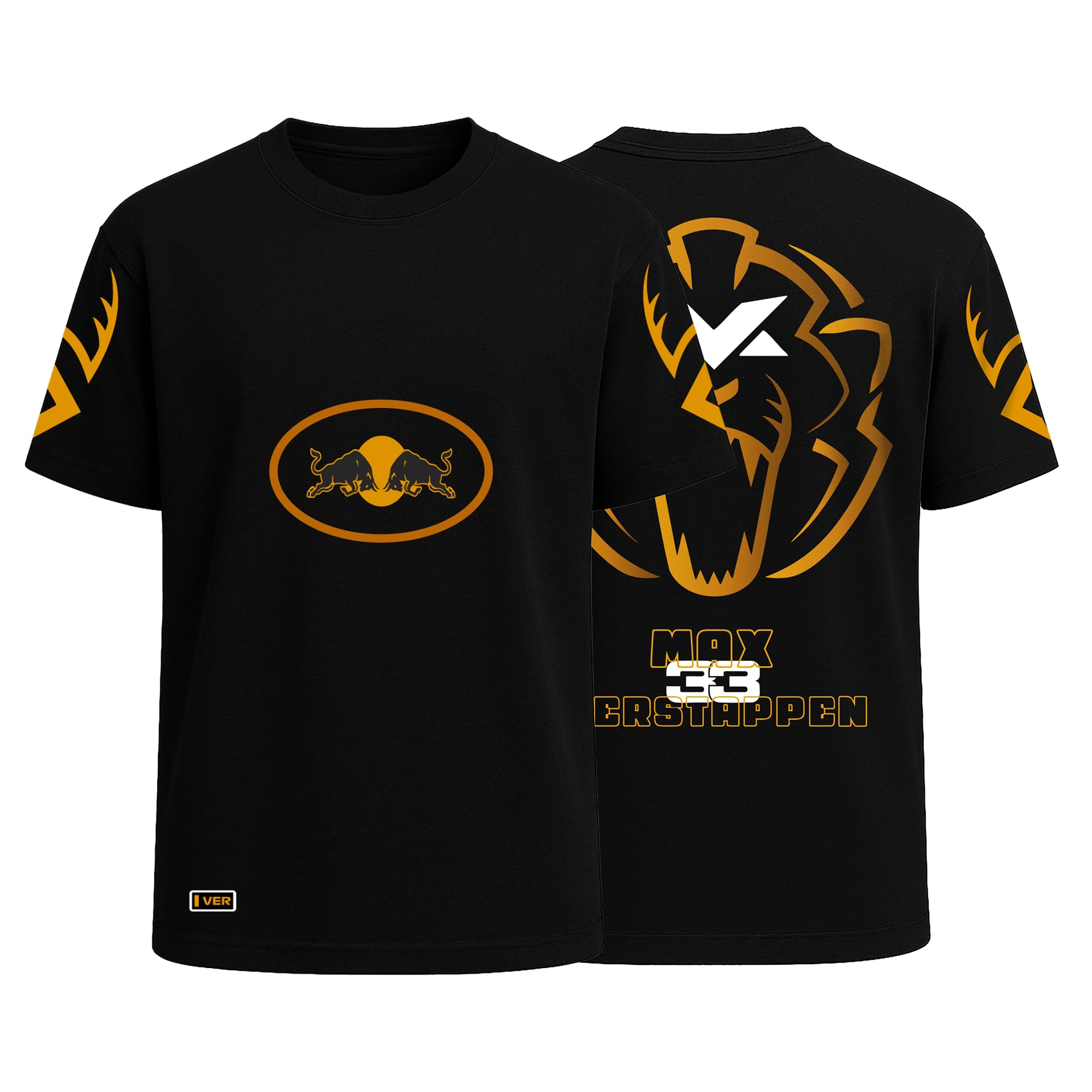 MAX-GOLDFOIL T-Shirt 100% Cotton Graphic Printed Oversized Tshirt for Men & Women Black T-Shirt-picture-45