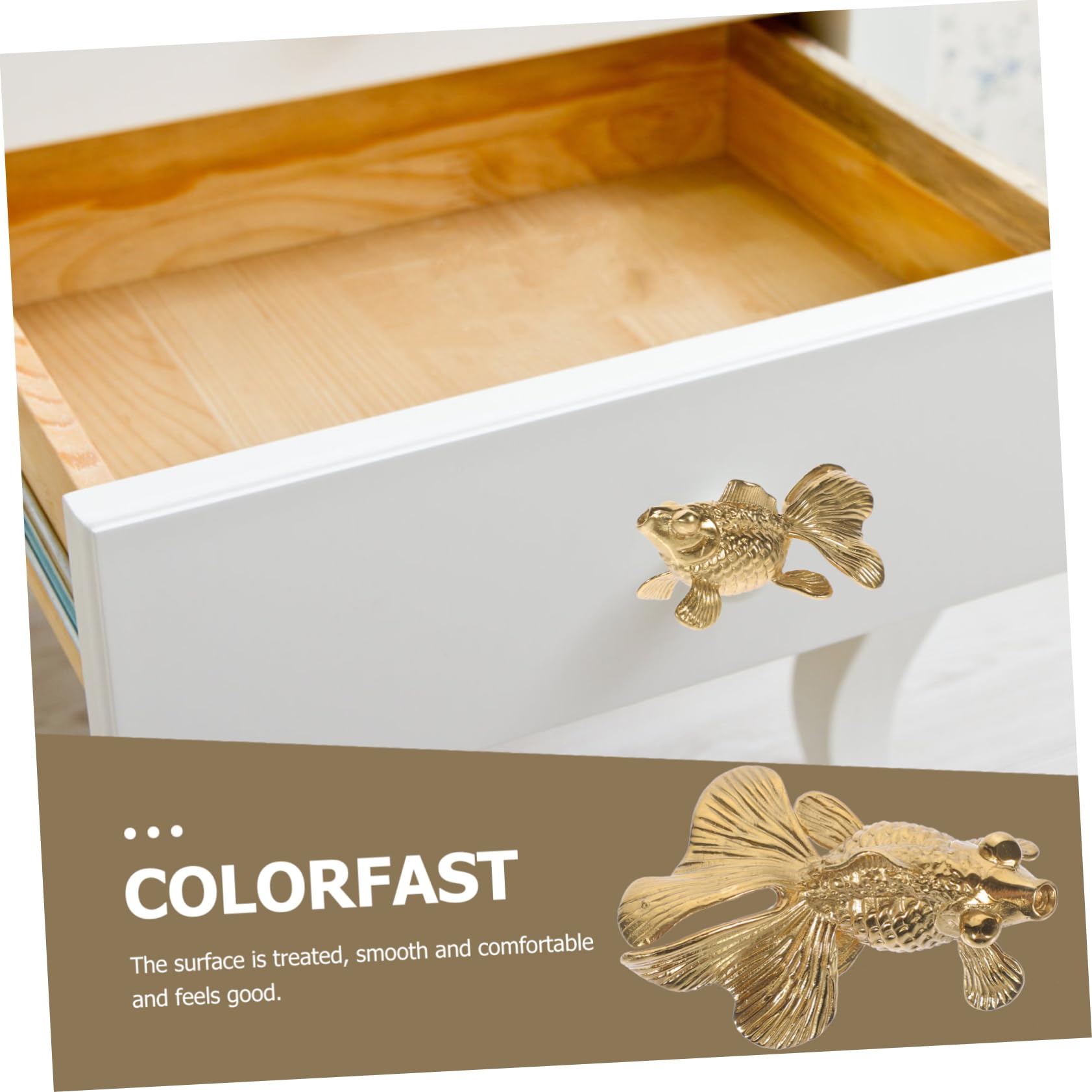 UKCOCO 5 Pomelli Decorativi Per Mobili A Forma Di Animale in Metallo Per Decorare La Tua Casa