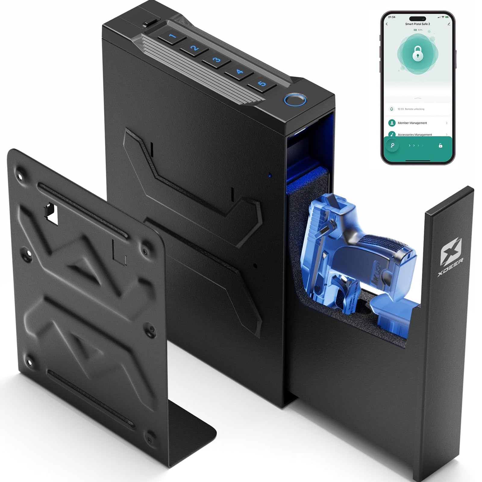 XDeer Biometric Gun Safe