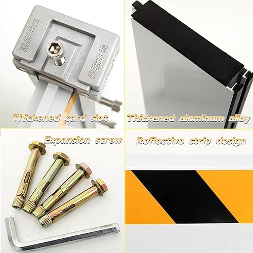 Miniatura 4 de Barrera contra inundaciones de aluminio, barrera de protección contra inundaciones reutilizable, puerta de inundación temporal extraíble, diseño