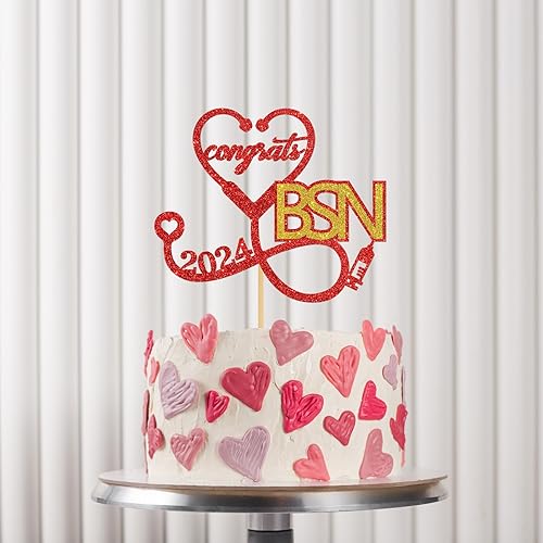 Miniatura 7 de Felicidades BSN - Decoración para tartas, fiesta de graduación de enfermera, decoración para tartas, felicitaciones, enfermera, futura enfermera,