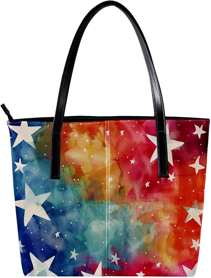 Amazon.com: KQNZT Tote Bags, Faux Leather Large Tote Bags
