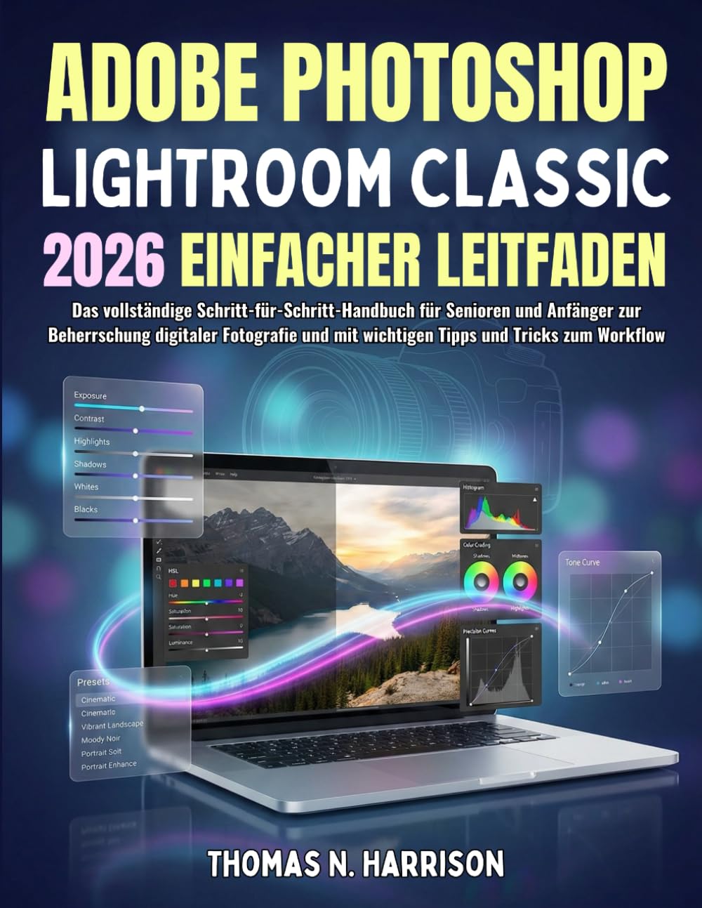 Adobe Photoshop Lightroom Classic 2026 Einfacher Leitfaden: Das vollständige Schritt-für-Schritt-Handbuch für Senioren und Anfänger zur Beherrschung ... mit wichtigen Tipps und Tricks zum Workflow