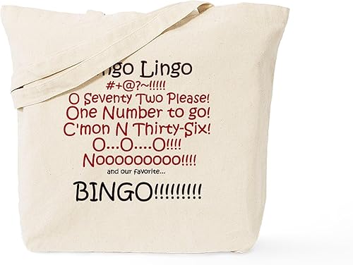 Miniatura 21 de CafePress Bingo Lingo Tote Bag Natural Canvas Tote Bag, Bolso de compras de tela, Caqui