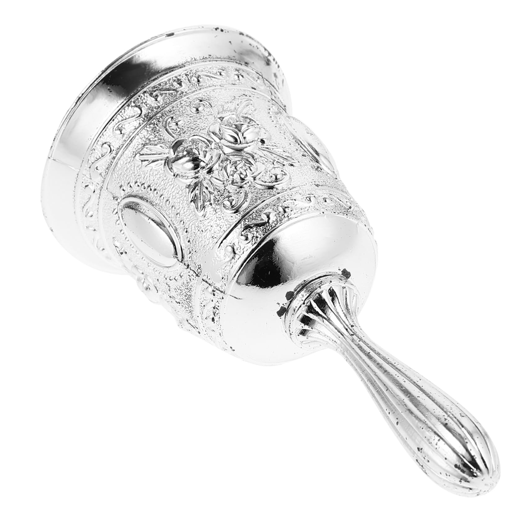 Uonlytech 5 Piezas Campana de Mano de Metal para Servicio Restaurantes y Escuelas Campana para Hotel para Decoración