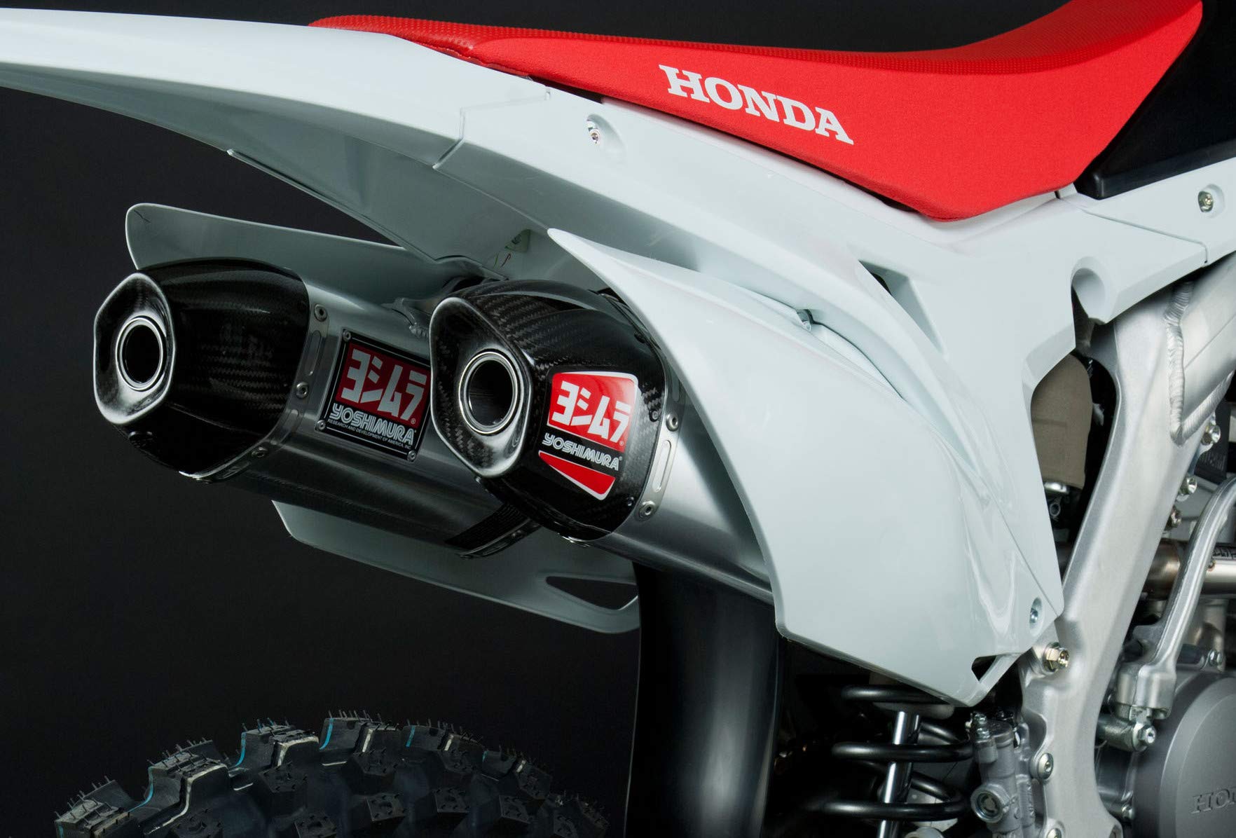 Yoshimura RS-9 Stainless/Aluminum Exhaust System, Honda Crf