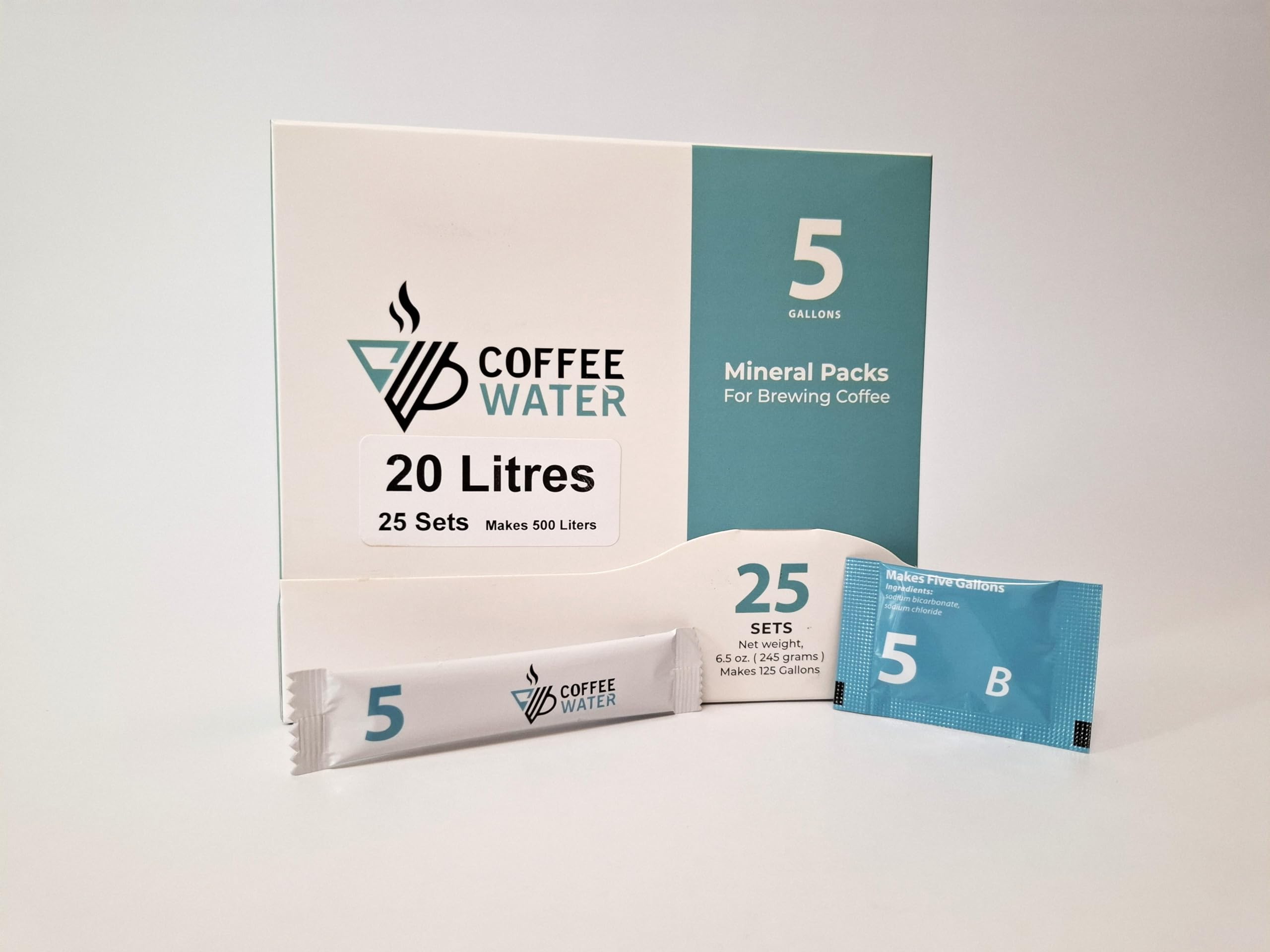 Mineral Packs for Making Water for Coffee (Makes 125 Gallons)
