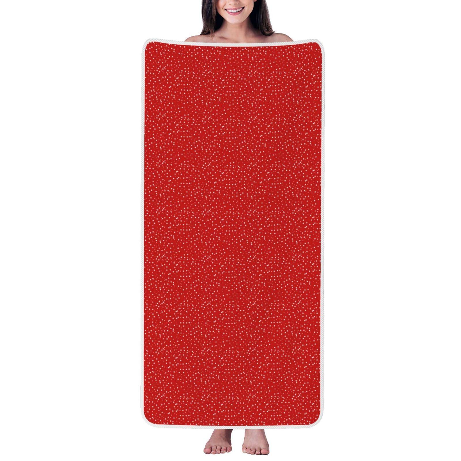 Toalla de baño superabsorbente de terciopelo coral para gimnasio y spa