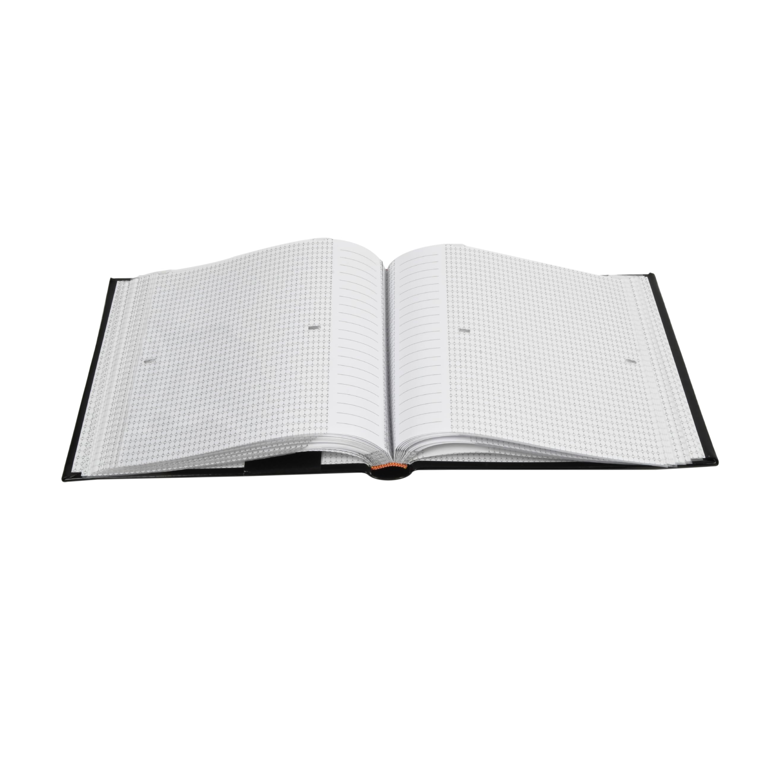 Album fotografico in ecopelle nera con copertina per finestra, contiene foto da 120 a 10 x 15 cm