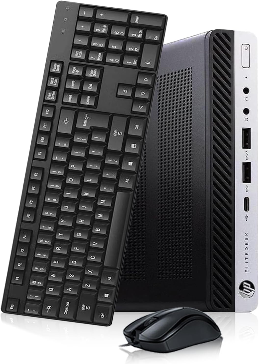 HP EliteDesk 800 G4 Mini Business Desktop - 8th Gen Intel 6-Core i7-8700T Processor up to 4.00 GHz, 16GB Memory, 512GB Solid State Drive, Intel UHD Graphics 630, Windows 11 Pro (Renewed)
