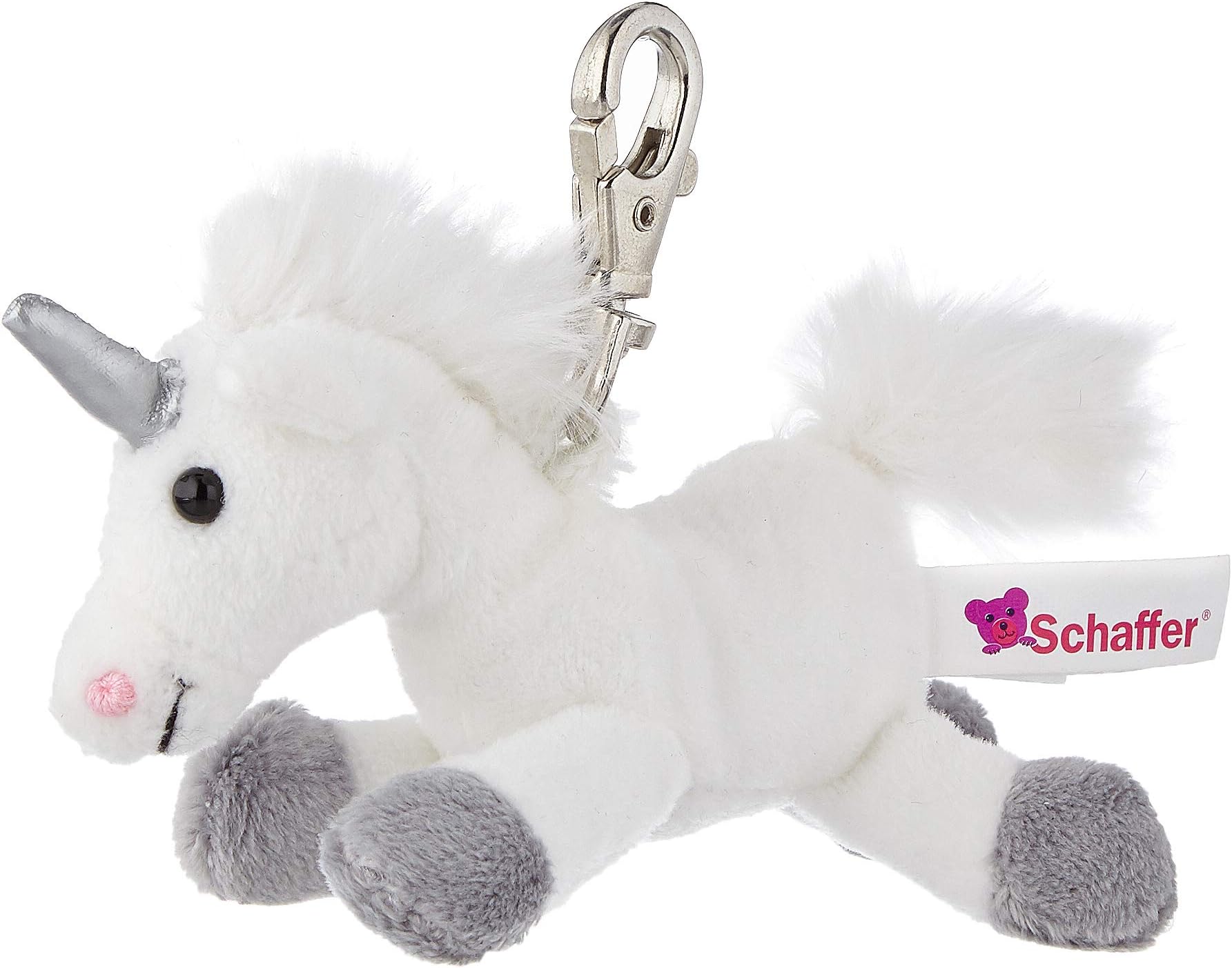 Schaffer Knuddel mich!Rudolph Schaffer Unicorn Keyring Soft Toy