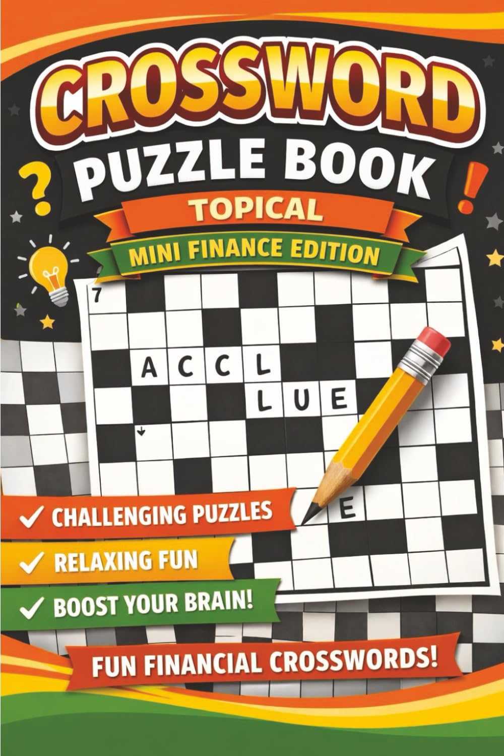 Crossword Puzzle Book - Topical: Mini Finance Edition