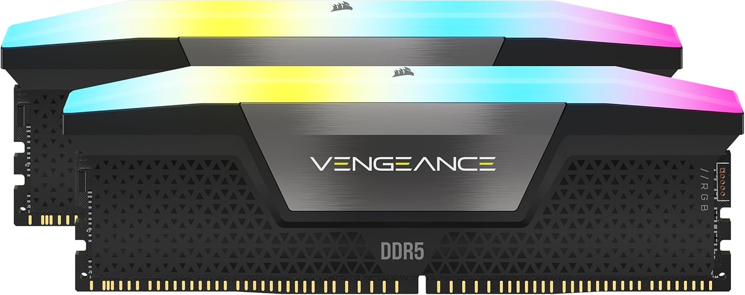 CORSAIR Vengeance RGB DDR5 Light Enhancement Kit (No Physical Memory) – Black