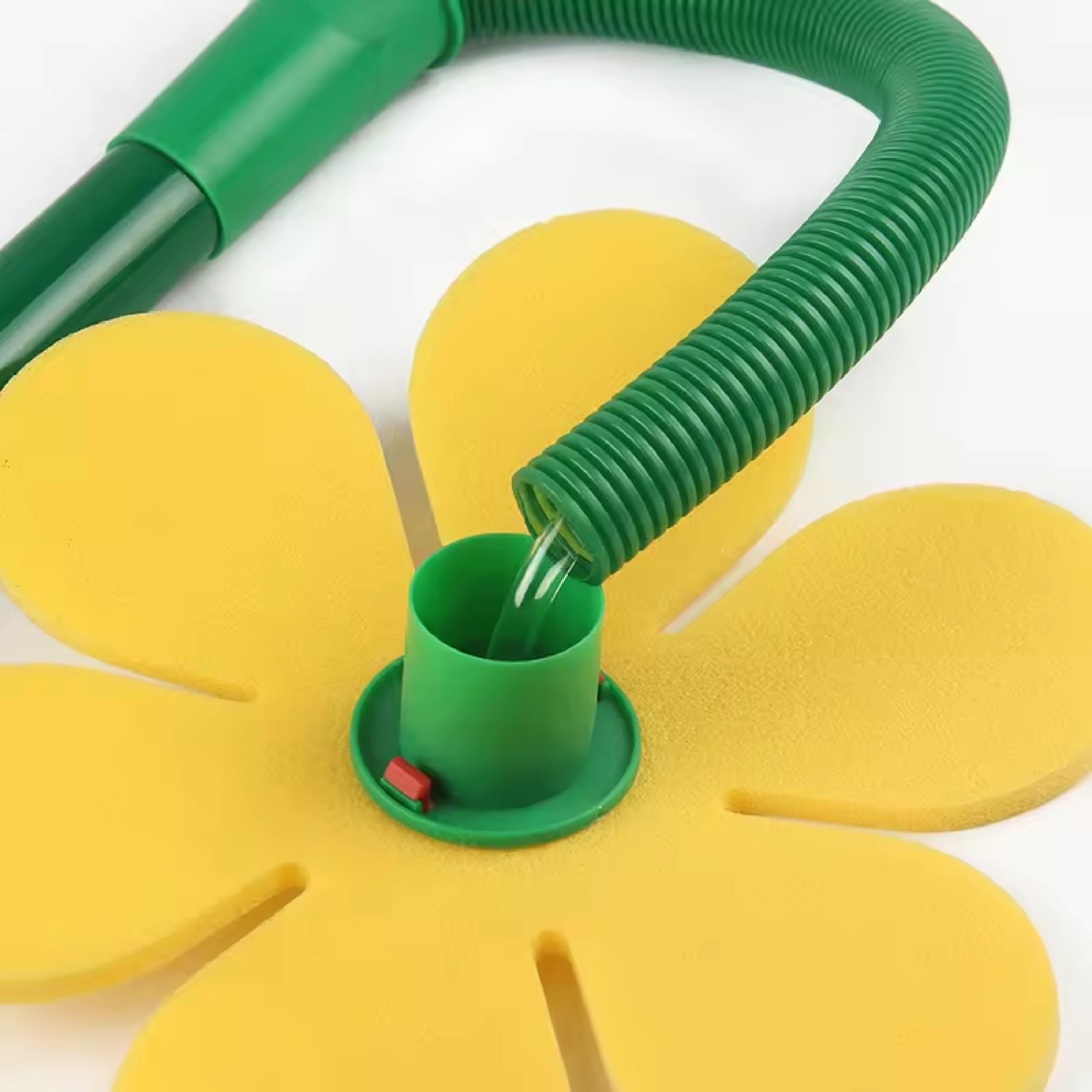 Neustanlo | Rasensprinkler Tanzende Blume | Farbe: Gelb | Bewässerung Sprenger beweglich | der ideale Spaß für den Garten
