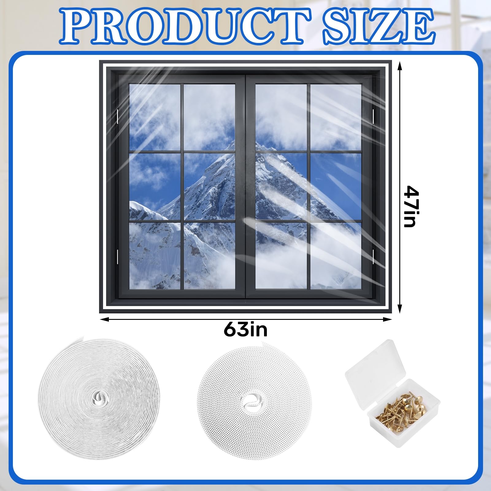 Weatherproofing Window Insulation Kits - Weatherproofing - View #4
