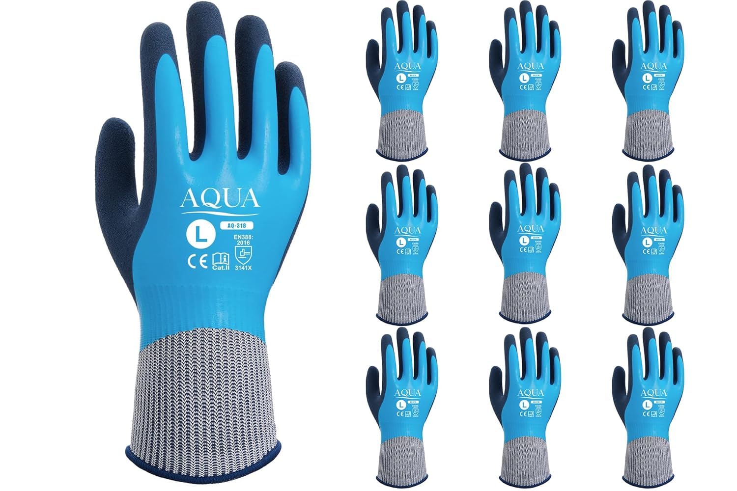 Amazon | ウィード 【洗浄・清掃作業】 作業用手袋 防水 グリップ 天然